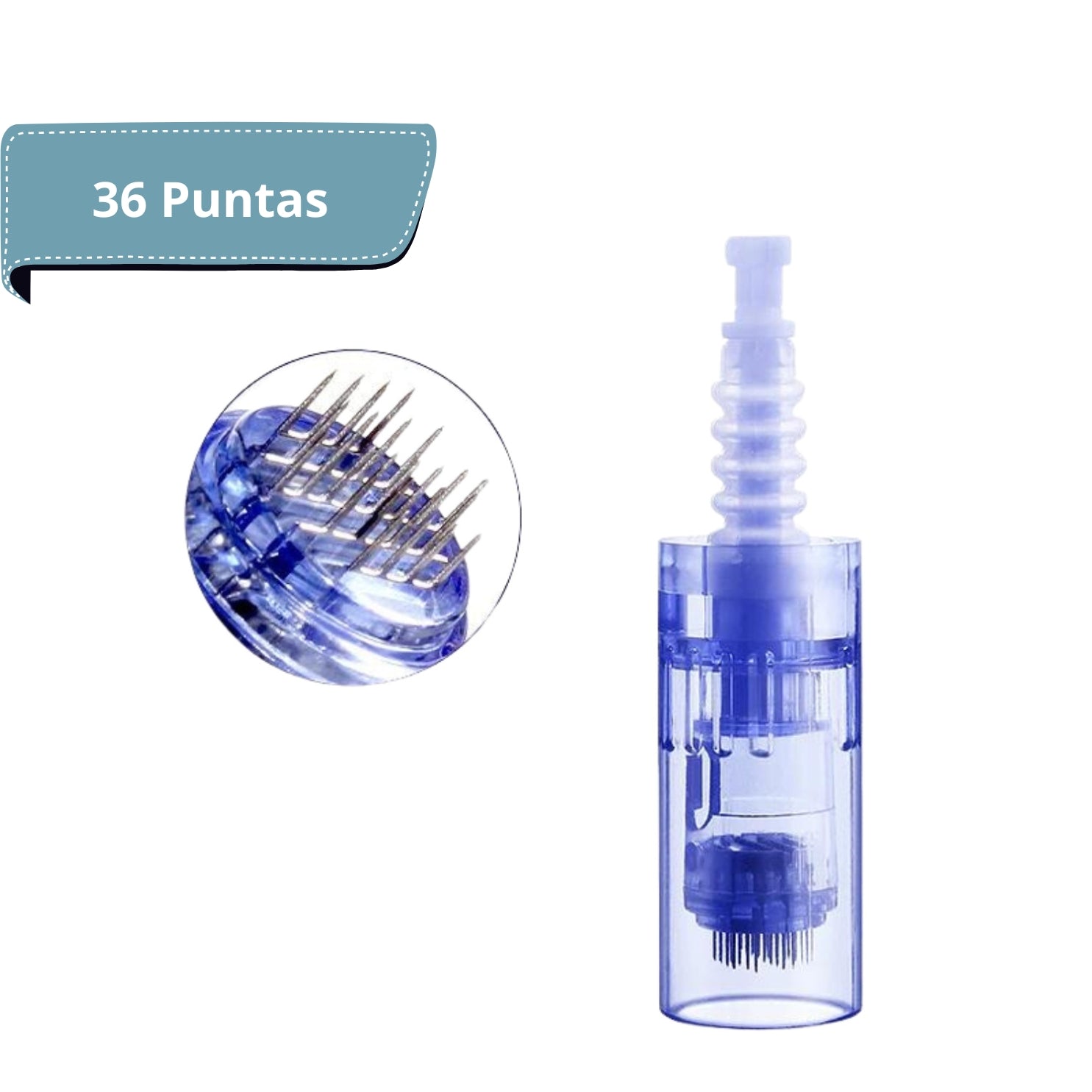 CARTUCHO AGUJA PARA DERMAPEN DR PEN TIPO BAYONETA MODELOS A1 A6 M7 M5 E30 N2