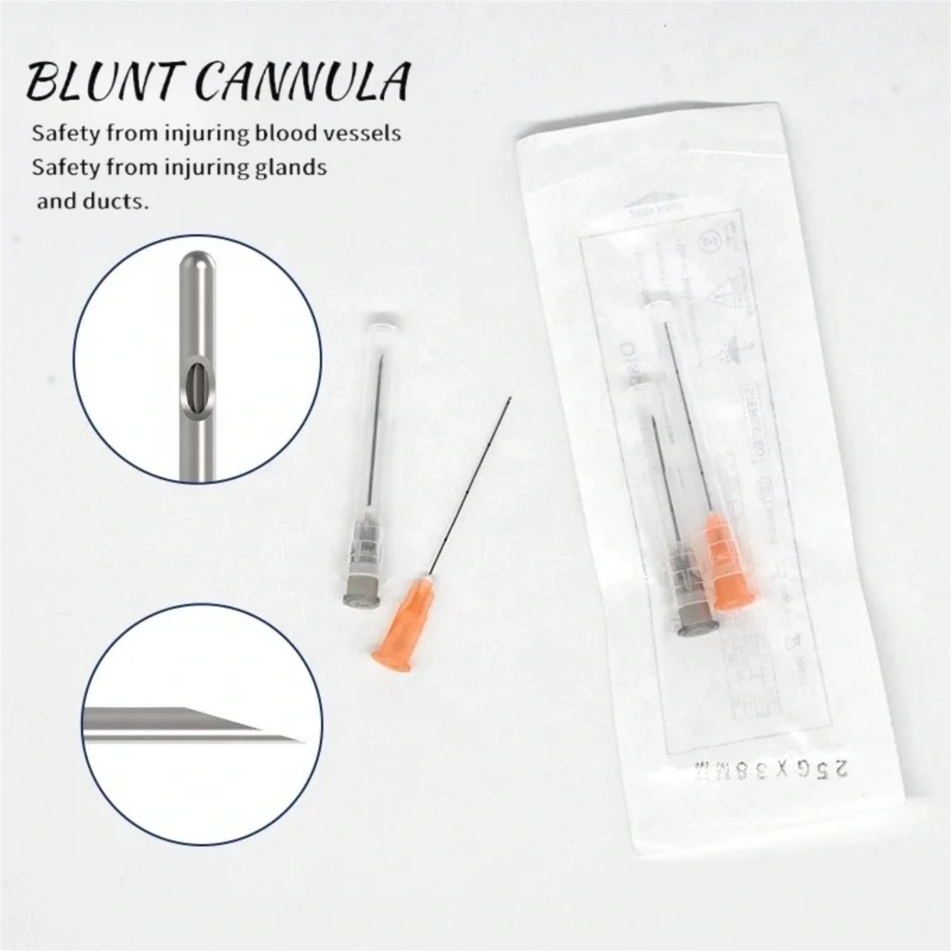 MICRO CANULA PUNTA ROMA PARA RELLENOS FACIALES