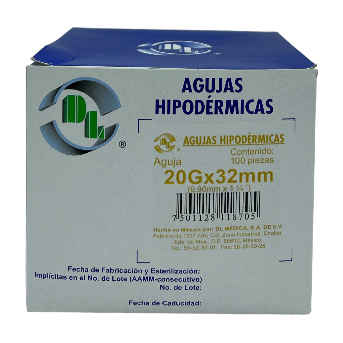 AGUJA HIPODERMICA STANDAR
