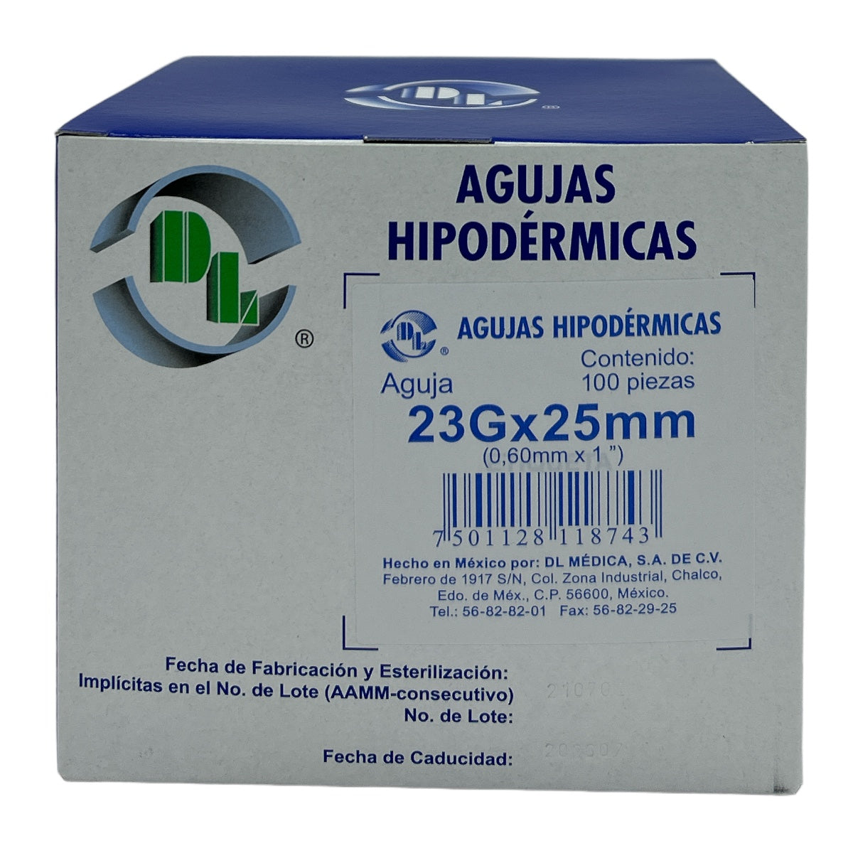 AGUJA HIPODERMICA STANDAR