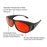 LENTES GAFAS DE PROTECCION LUZ UV LASER VIOLETA AZUL VERDE