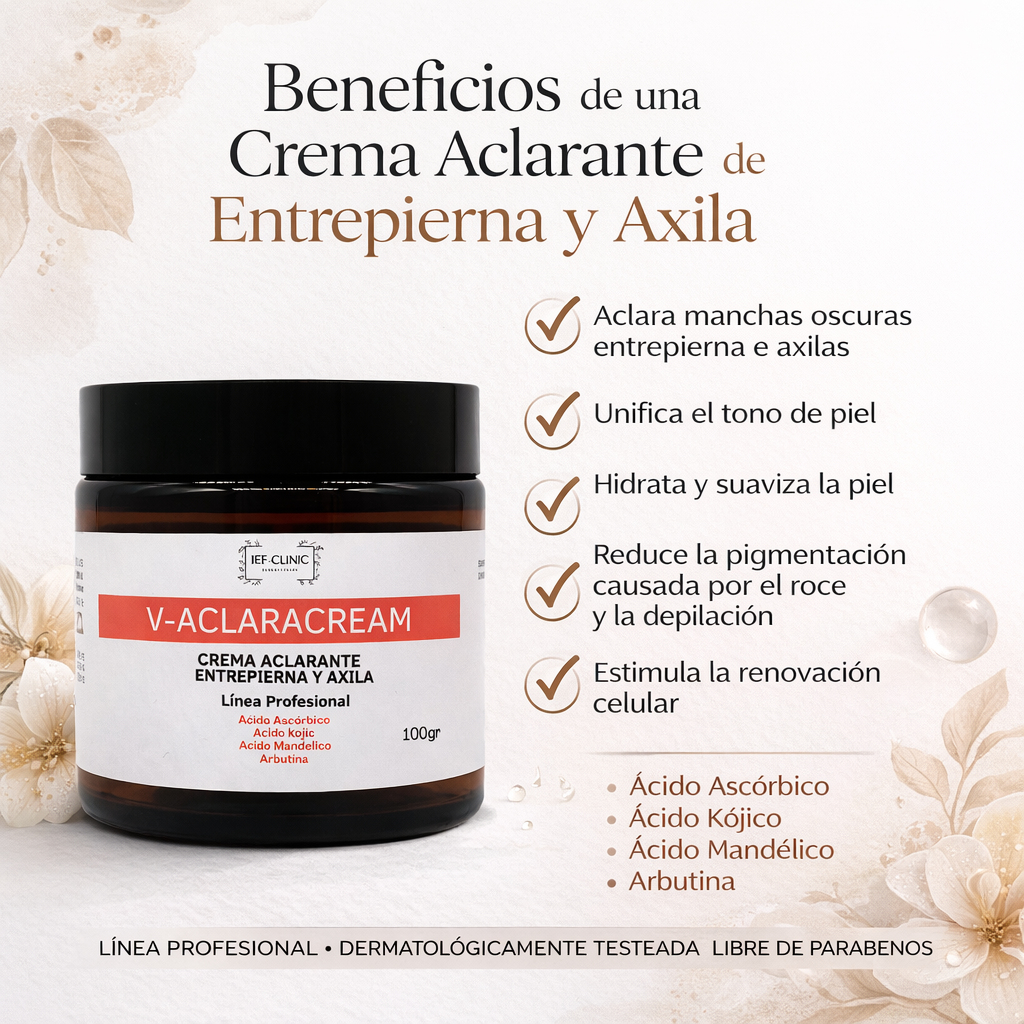 V-ACLARACREAM CREMA ACLARANTE ENTREPIERNA Y AXILA