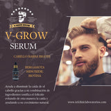 V-GROW SERUM CABELLO BARBA BIGOTE