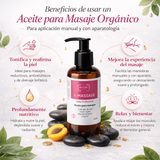 V-MASSAGE ORGANICO ACEITE PARA MASAJE MANUAL Y APARATOLOGIA