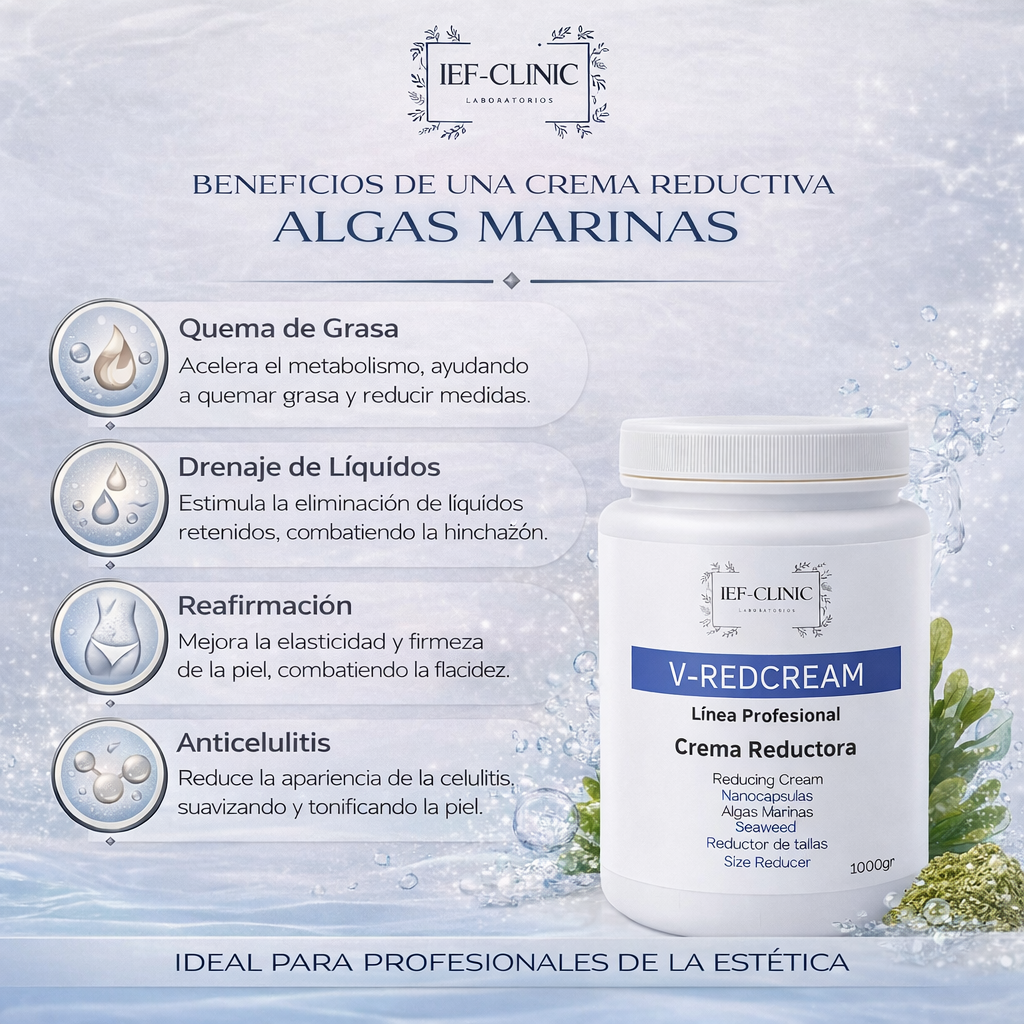 V-REDCREAM CREMA REDUCTICA ALGAS MARINAS