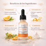 SERUM VITAMINA C HIDRATANTE ANTI EDAD 30ML BASIC