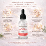 SERUM ACIDO HIALURONICO HIDRATACION ANTIEDAD 30ML BASIC